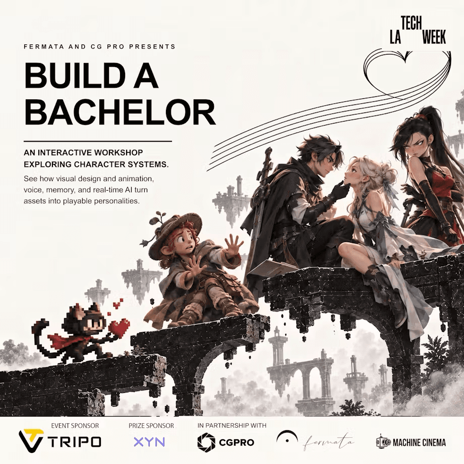 Build-A-Bachelor Workshop: Bring AI characters to life #LATechWeek