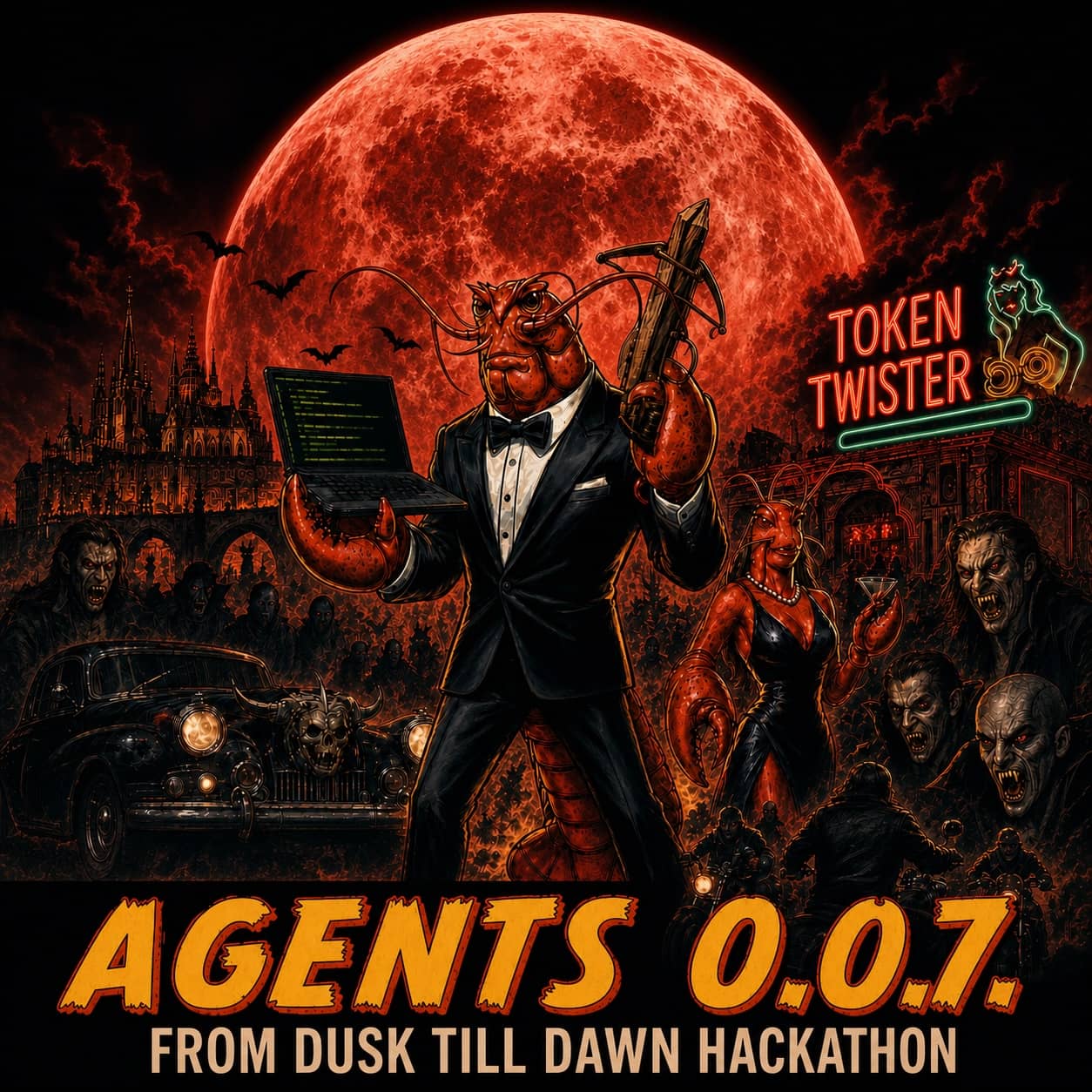 🩸 From Dusk Till Dawn Hackathon #01 by Agents 0.0.7. Community