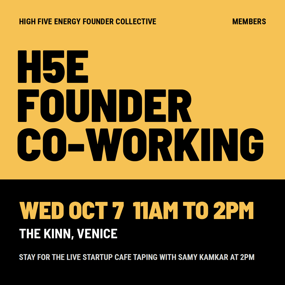H5E Founder Co-Working at The KINN
