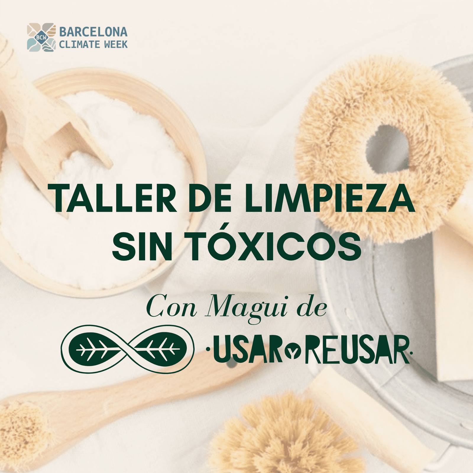 Taller de limpieza sin tóxicos