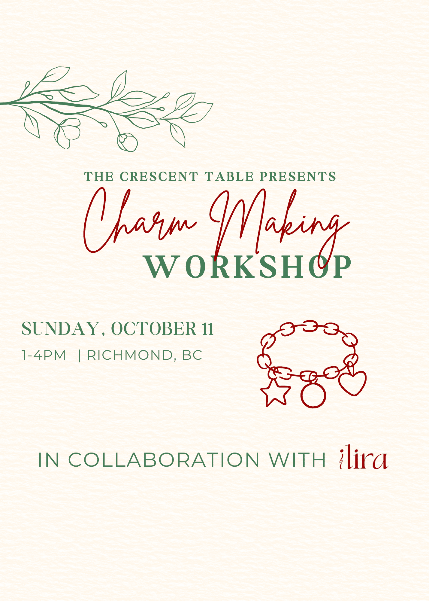 Charm Making Workshop