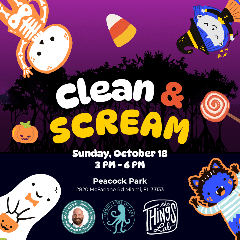 Clean & SCREAM: Coastal Cleanup & Halloween Swap