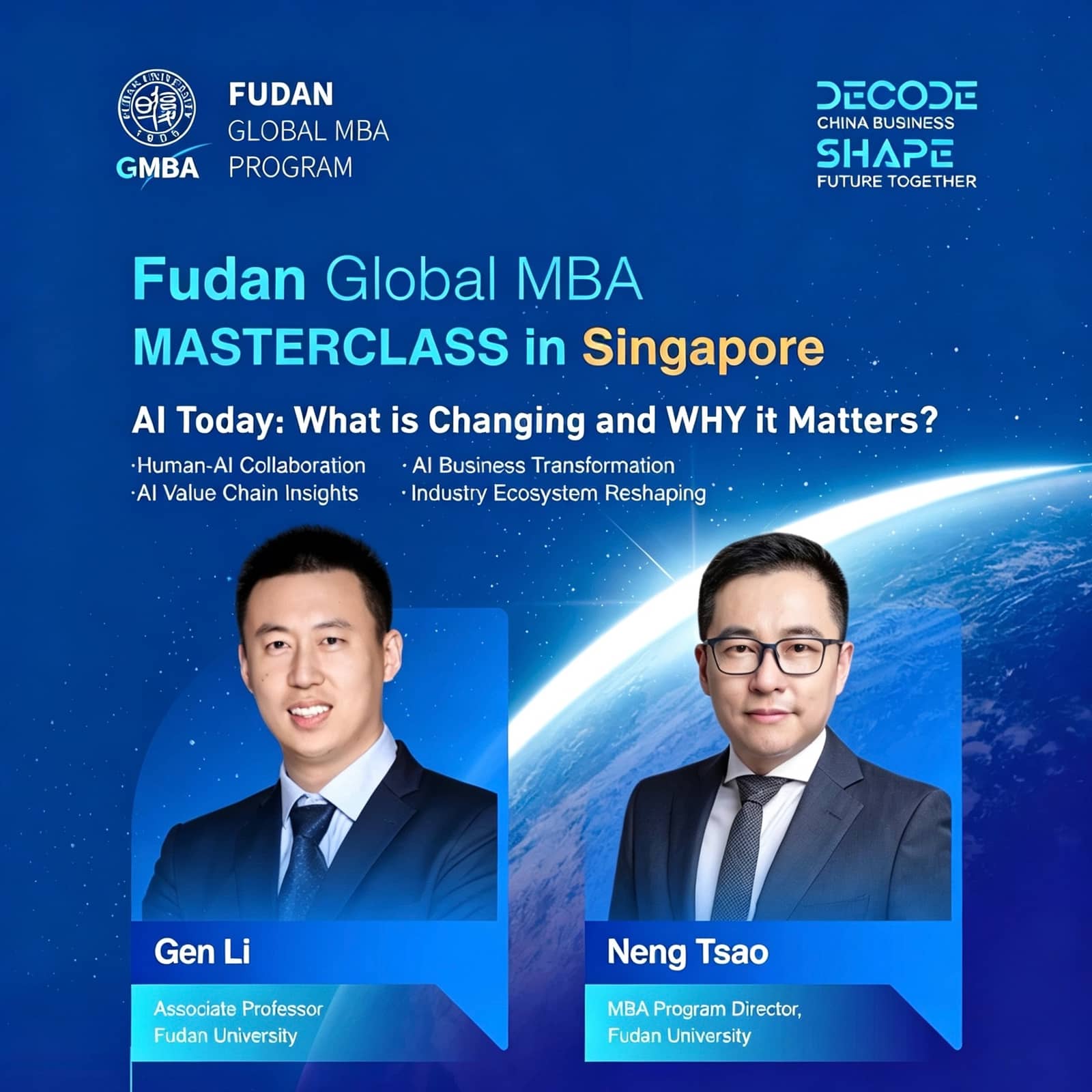 AI Masterclass | AI today: What is Changing and Why It Matters| Powered by Fudan
