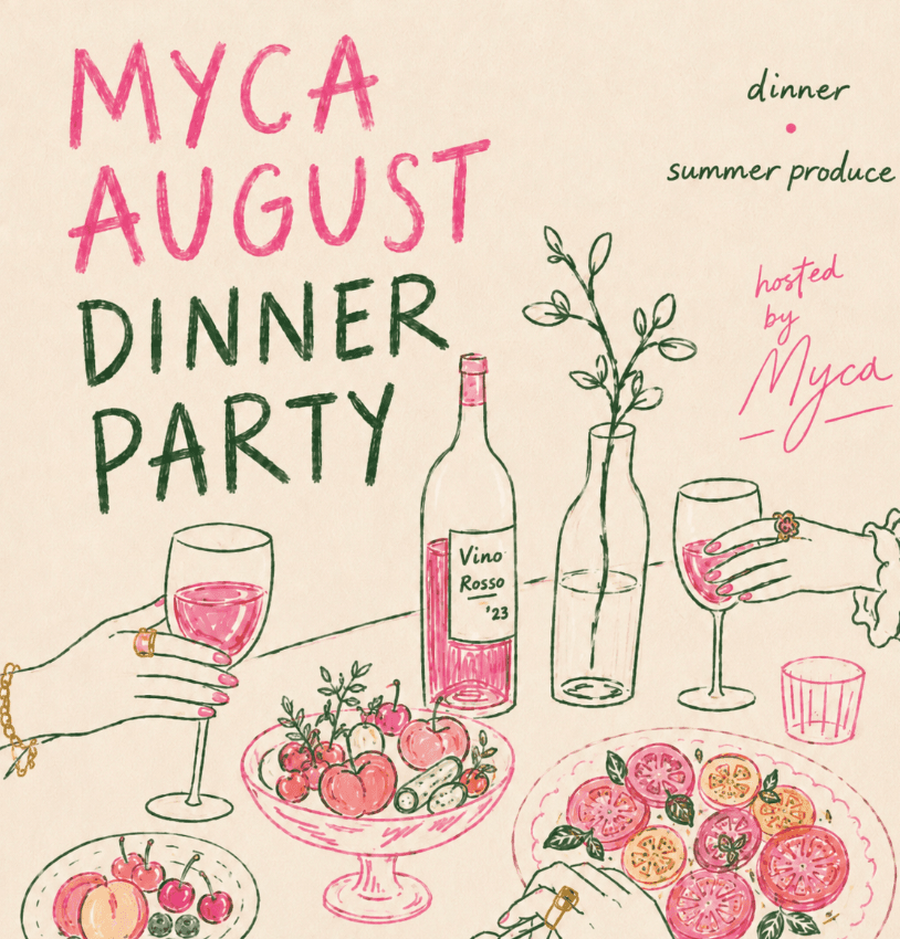 Myca & Friends Produce Dinner Party