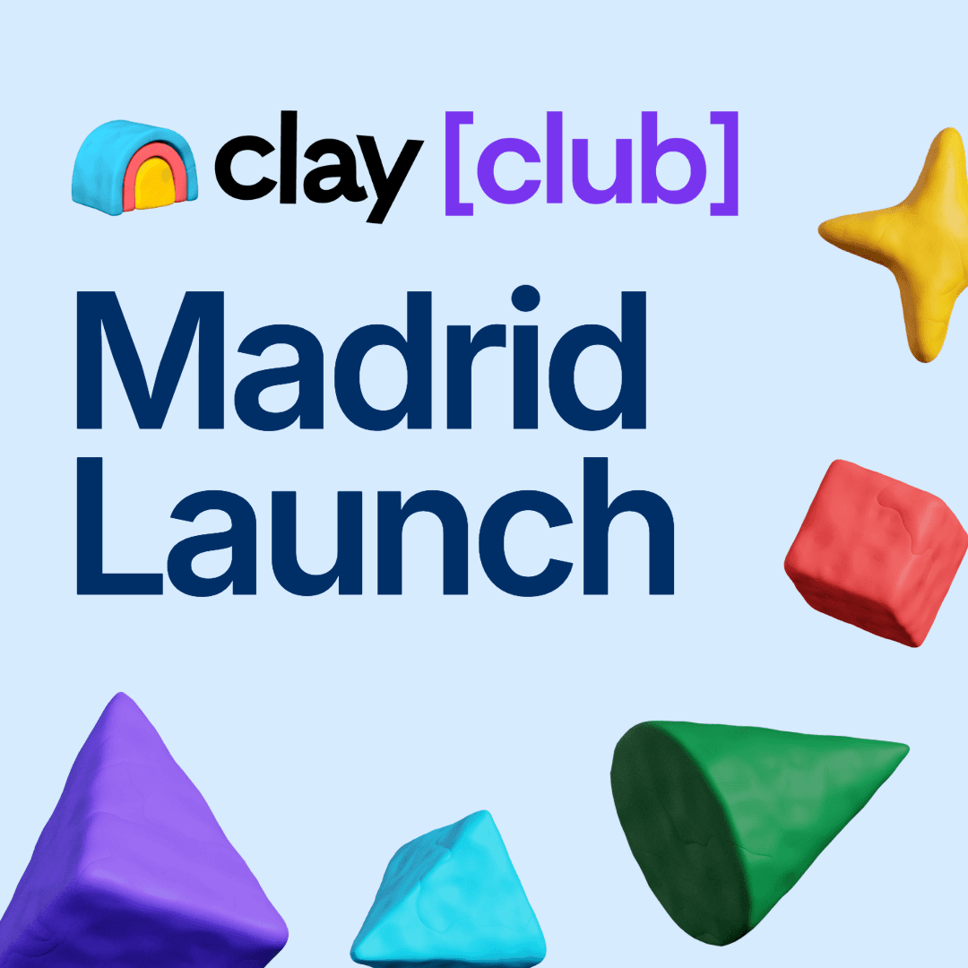 Clay Club Madrid — Launch Event 🩵
