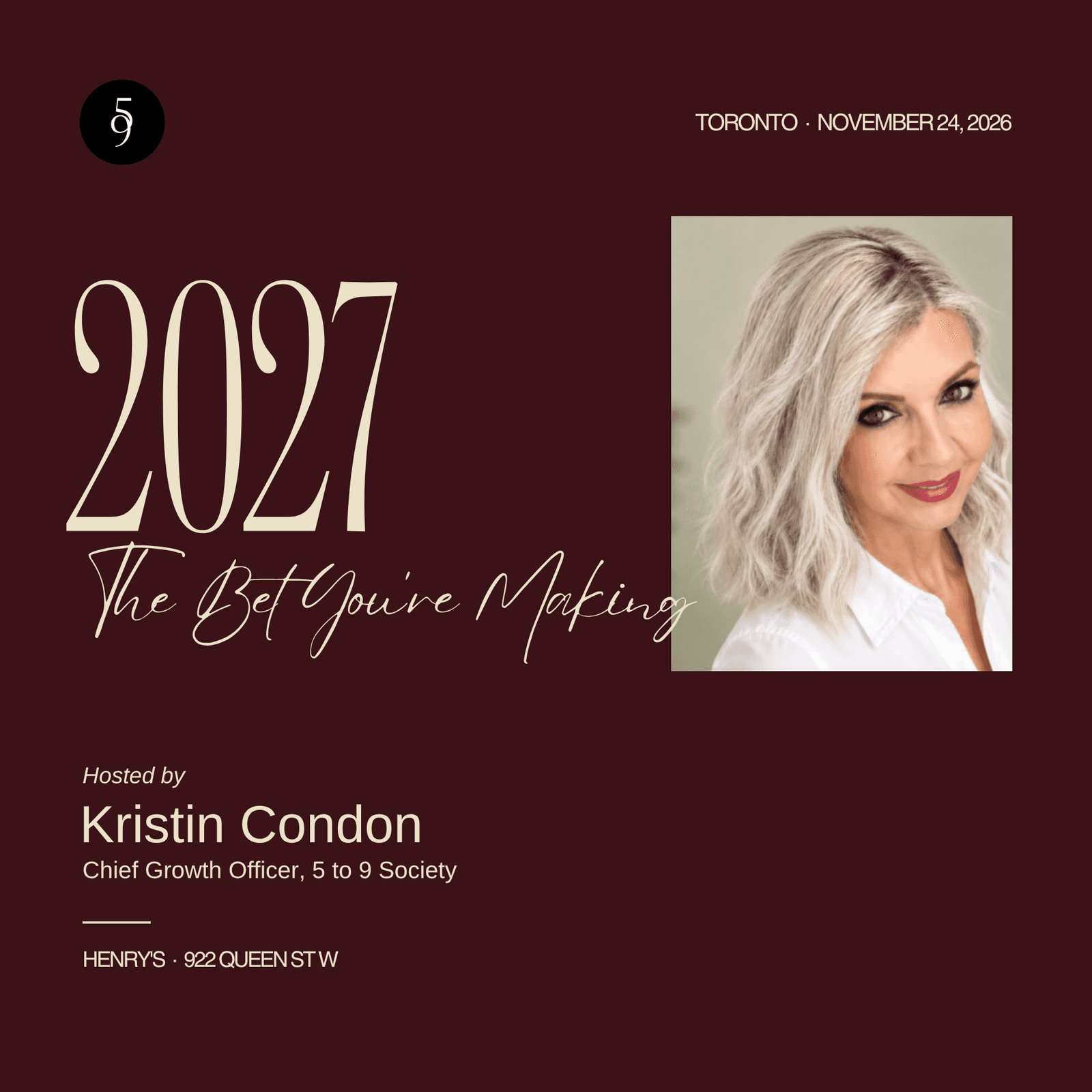 2027 Planning: The Bet You're Making for Next Year - 5 to 9 Society