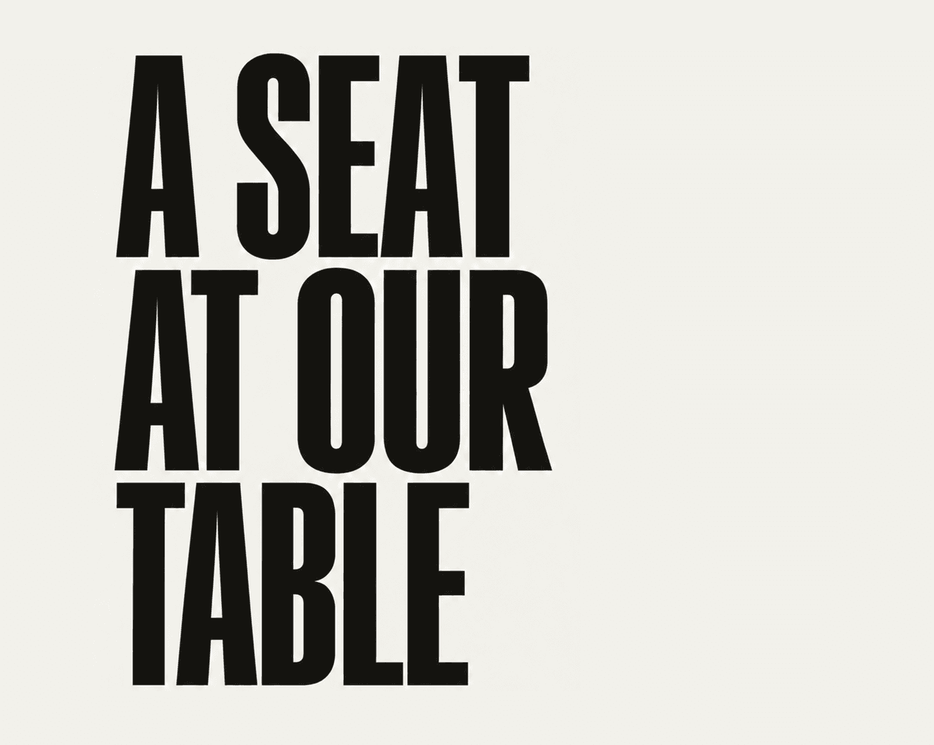 A Seat at Our Table: "Post Carbon Futures"