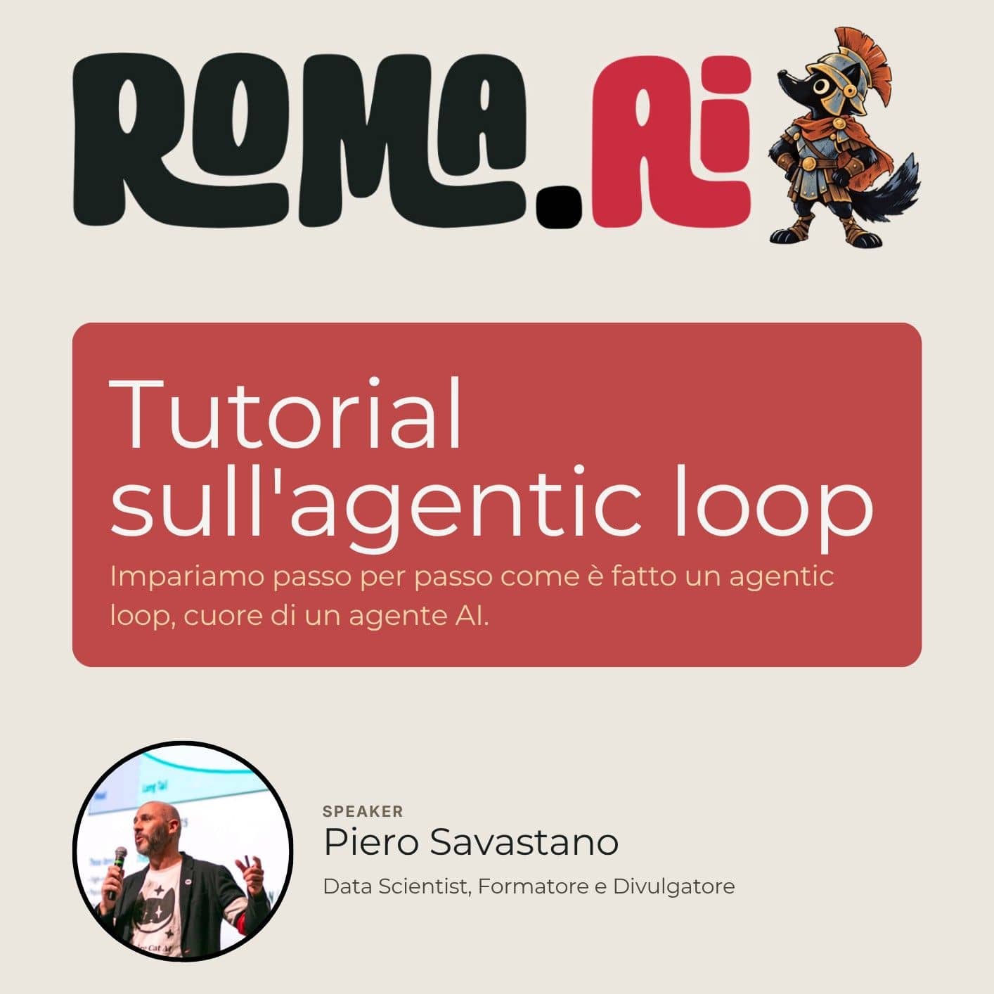 Tutorial sull'agentic loop
