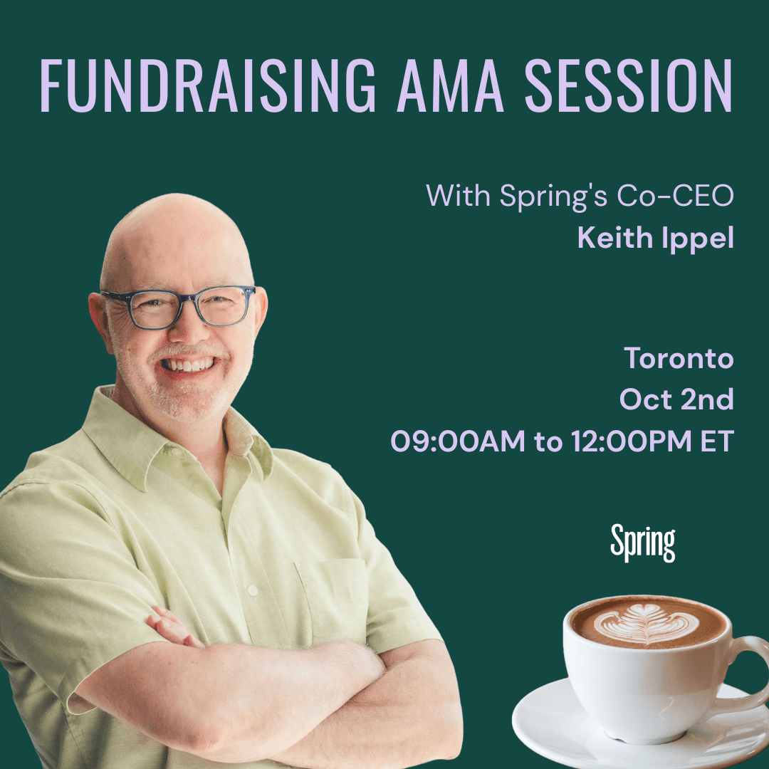 Fundraising AMA (Ask Me Anything) session | Toronto