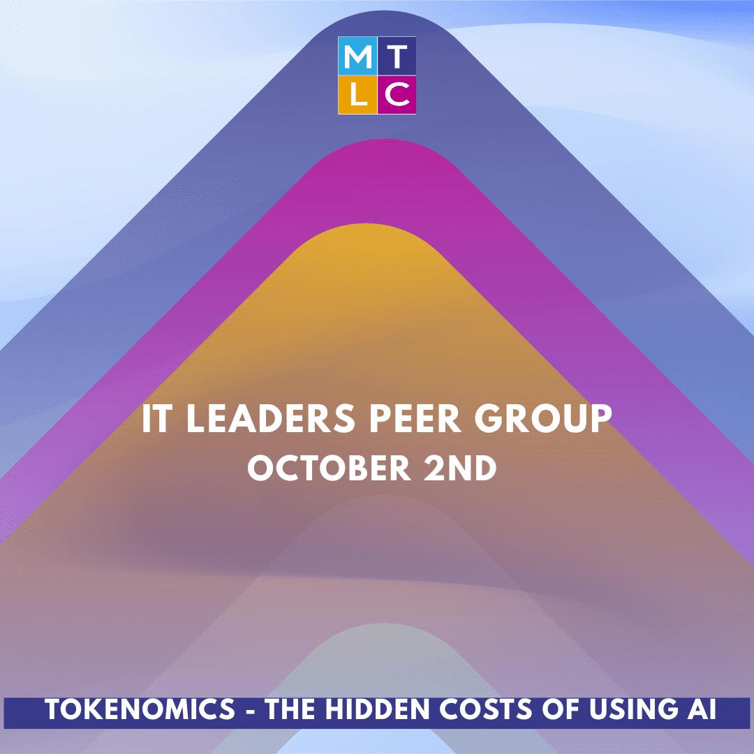 IT Leaders Peer Group: Tokenomics - The Hidden Costs of Using AI