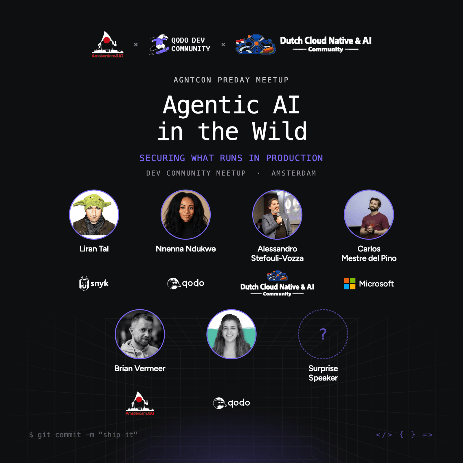 AGNTCon Preday Meetup - Agentic AI in the Wild: Securing What Runs in Production