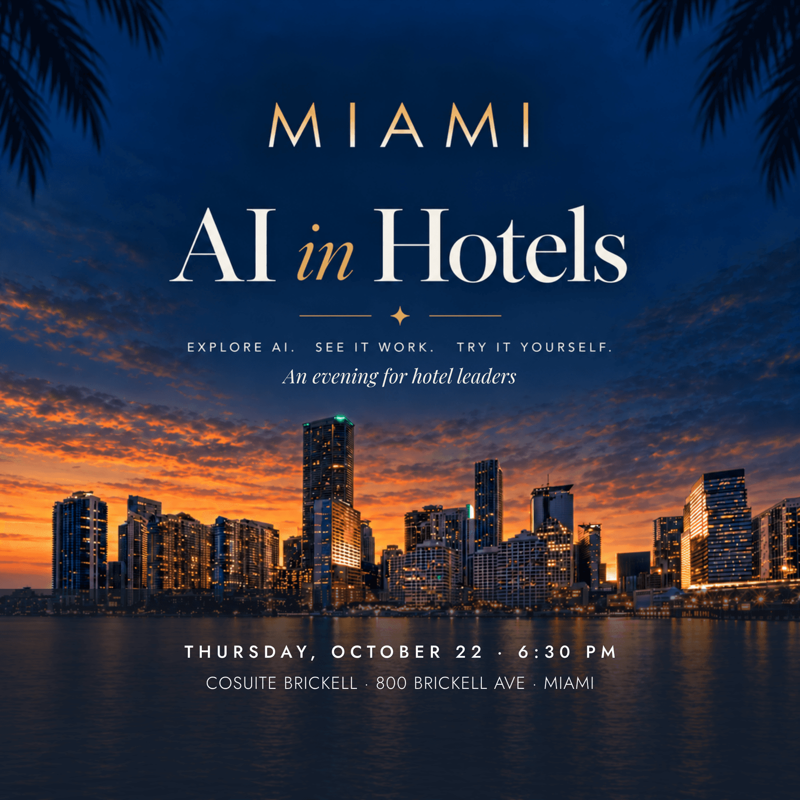 AI in Hotels · Miami — Edition 01