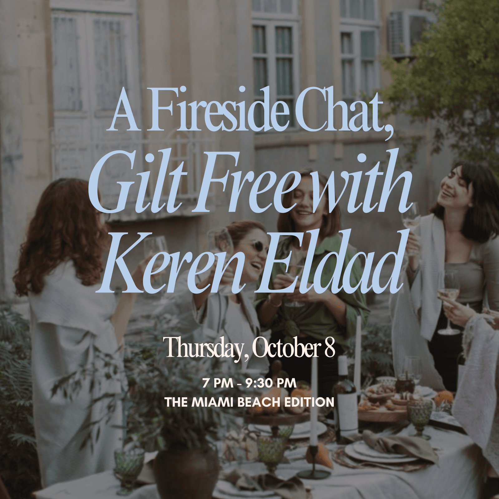 MIA: A Fireside Chat, Gilt Free with Keren Eldad