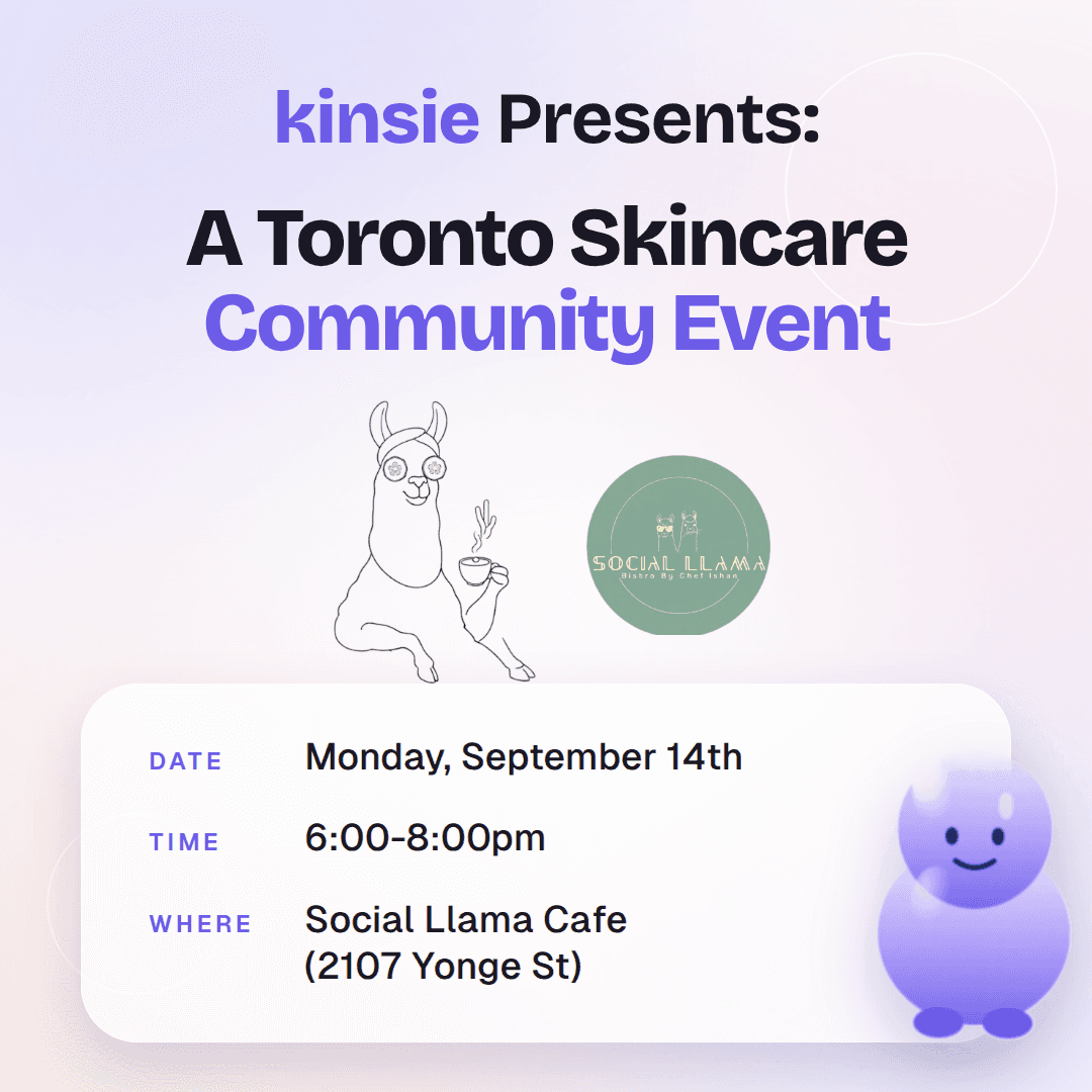Toronto Skincare Community Event @Social Llama Cafe