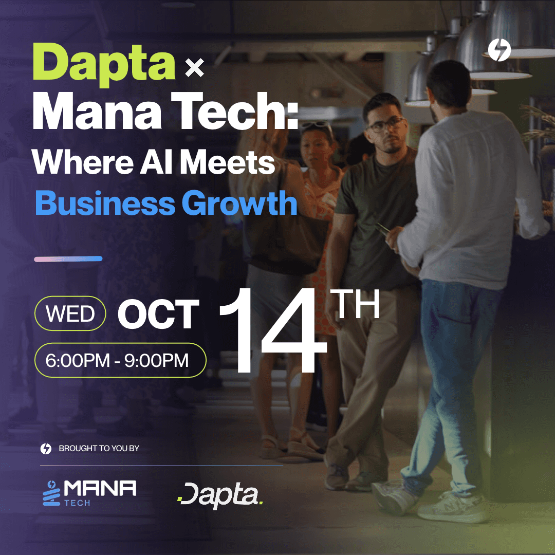Dapta x Mana Tech: Where AI meets Business Growth
