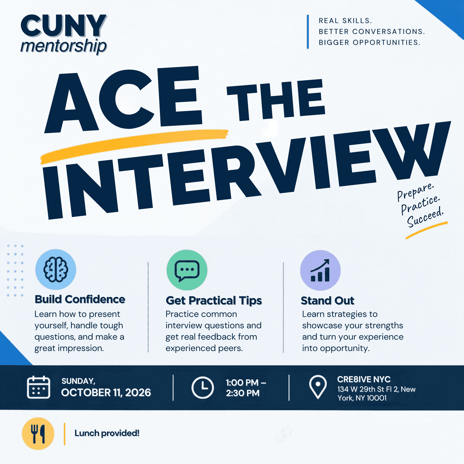 CUNY Mentorship: Ace the Interview