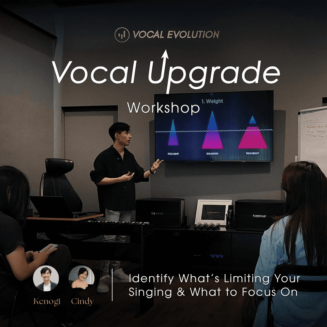 The Vocal Upgrade Workshop — Identify What’s Limiting Your Singing & What to Focus On