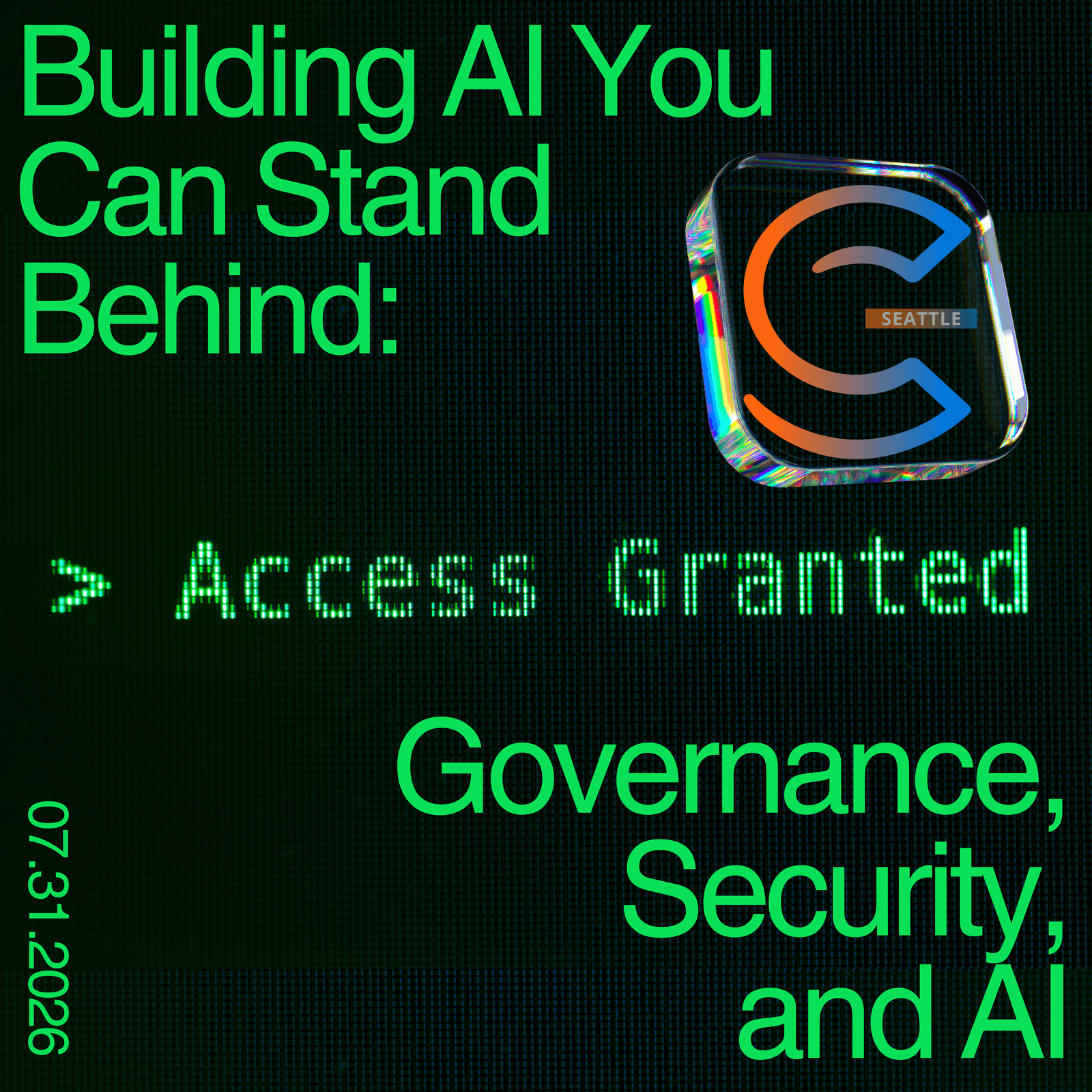 Building AI You Can Stand Behind: Governance, Security, and Trust in Production (w/ The AI Collective)