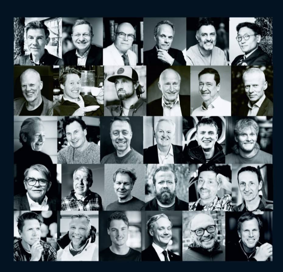 Lanseringsevent for boken "Menn som inspirerer Norge"