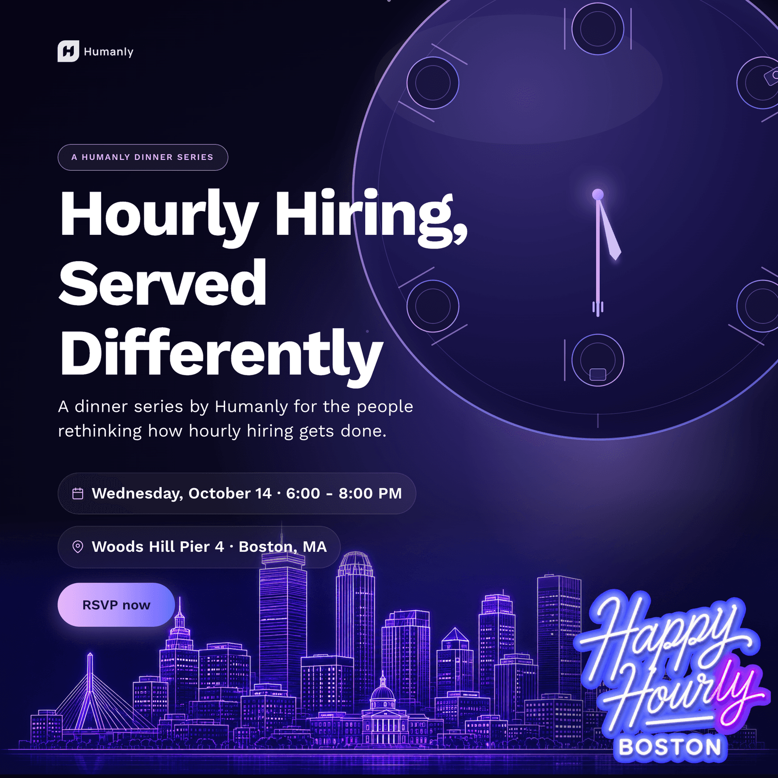 Happy Hourly - Boston in Partnership with Onboarded