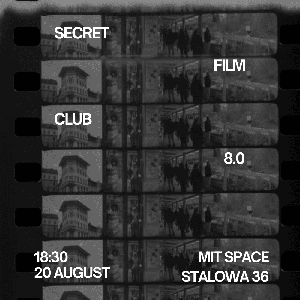 Warsaw Creative Club: Secret Film Club 8.0