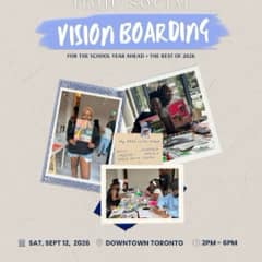 September Itoju Social: Vision Boarding