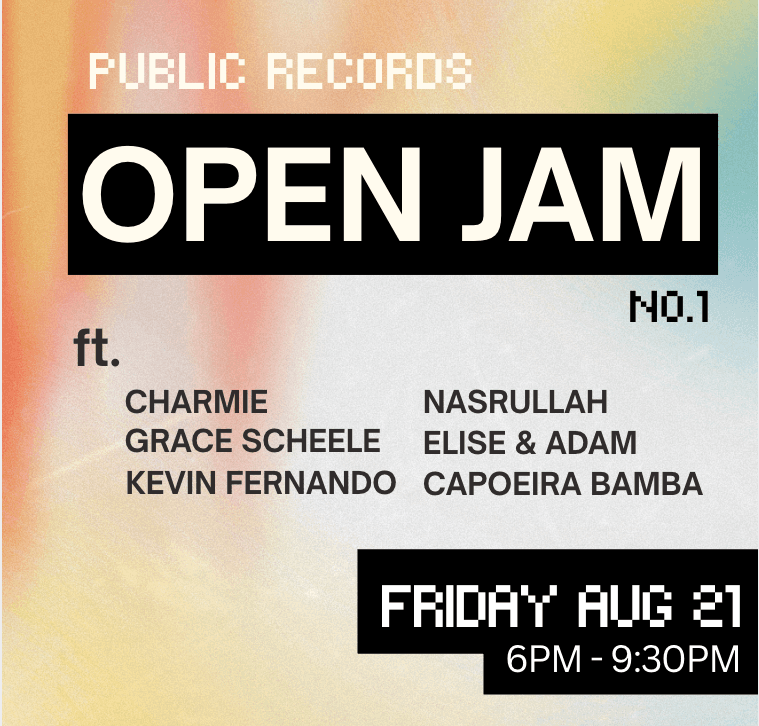 Public Records - Open Jam [No. 01]