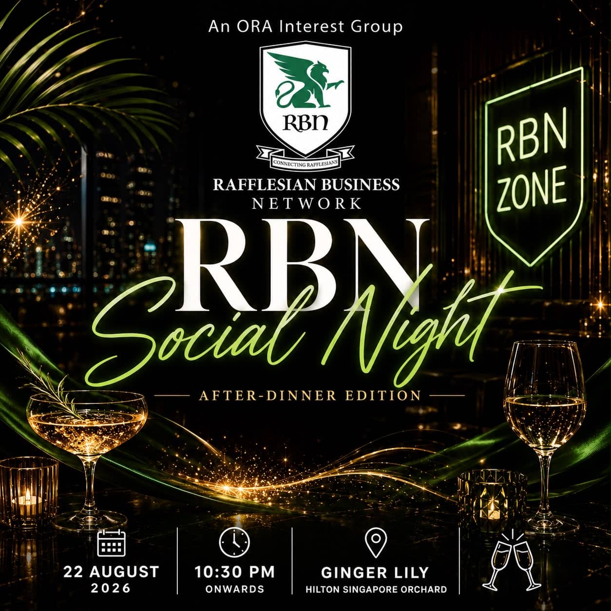 Rafflesian Night ORA Dinner After Party
