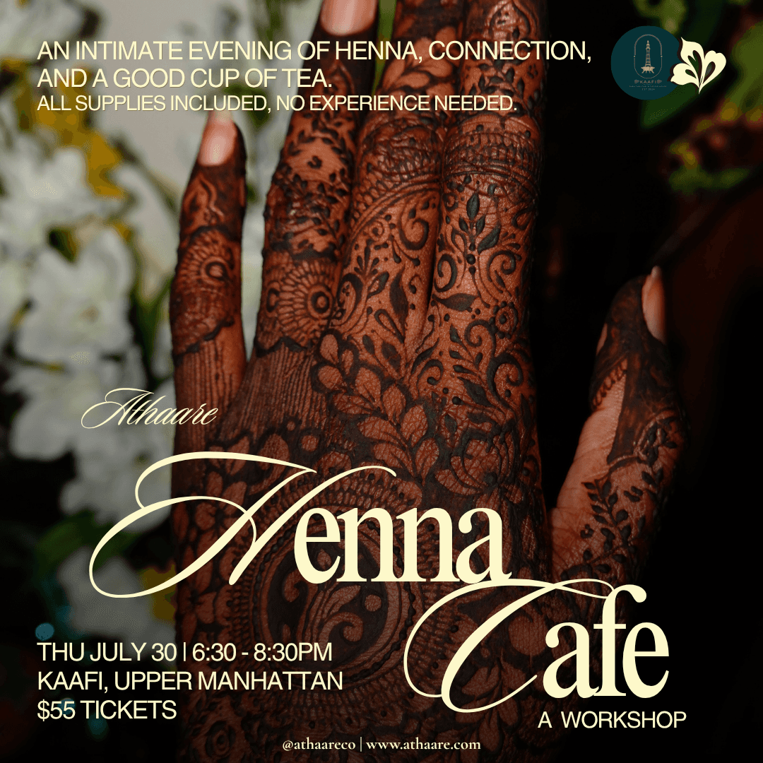Athaare x Kaafi | Athaare Henna Cafe (A Workshop)