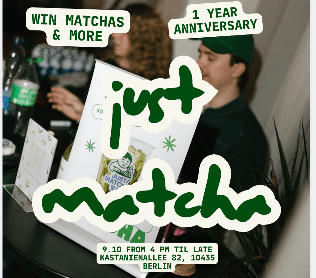 1 YEAR OF JUST MATCHA π΅ππ