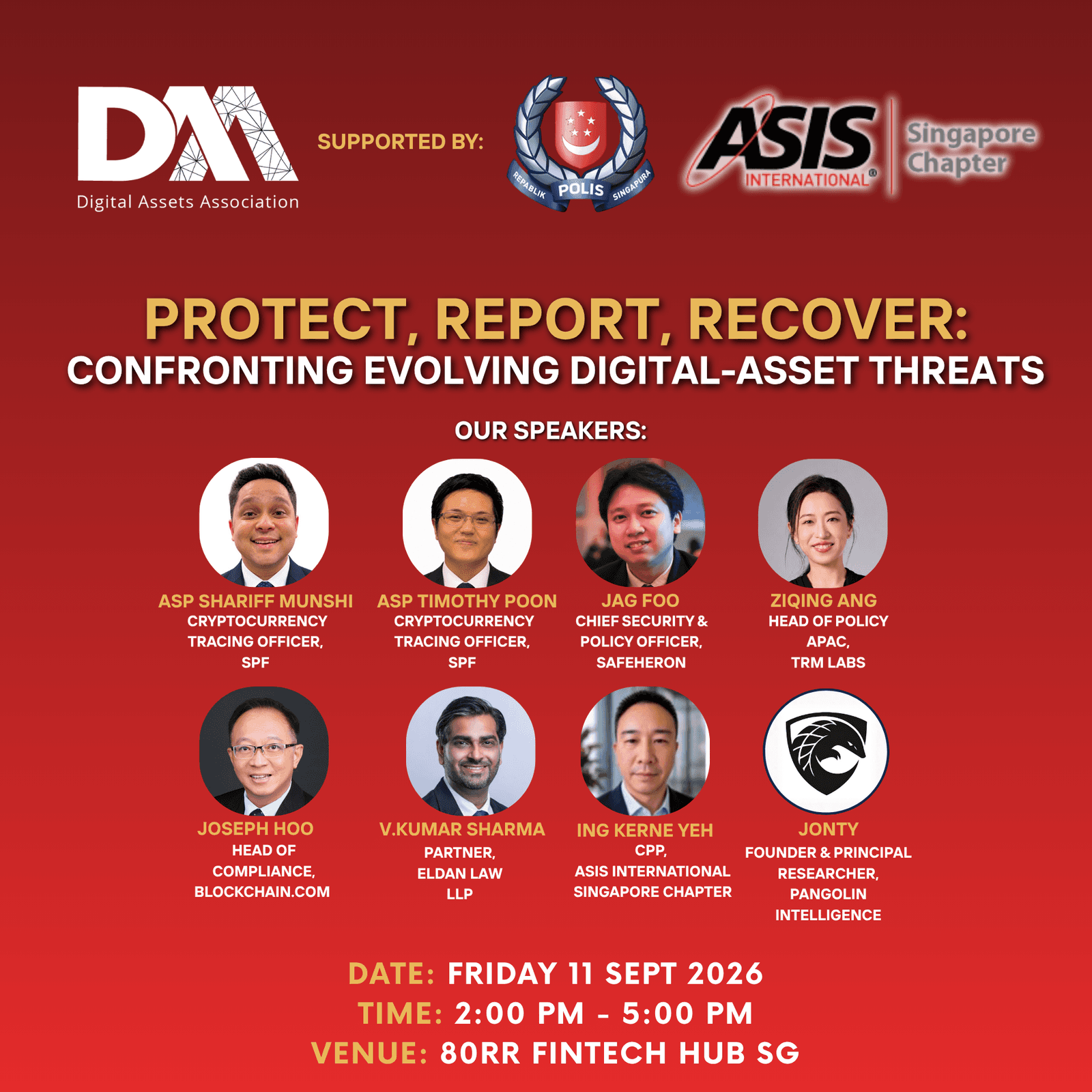 Protect, Report, Recover: Confronting Evolving Digital-Asset Threats