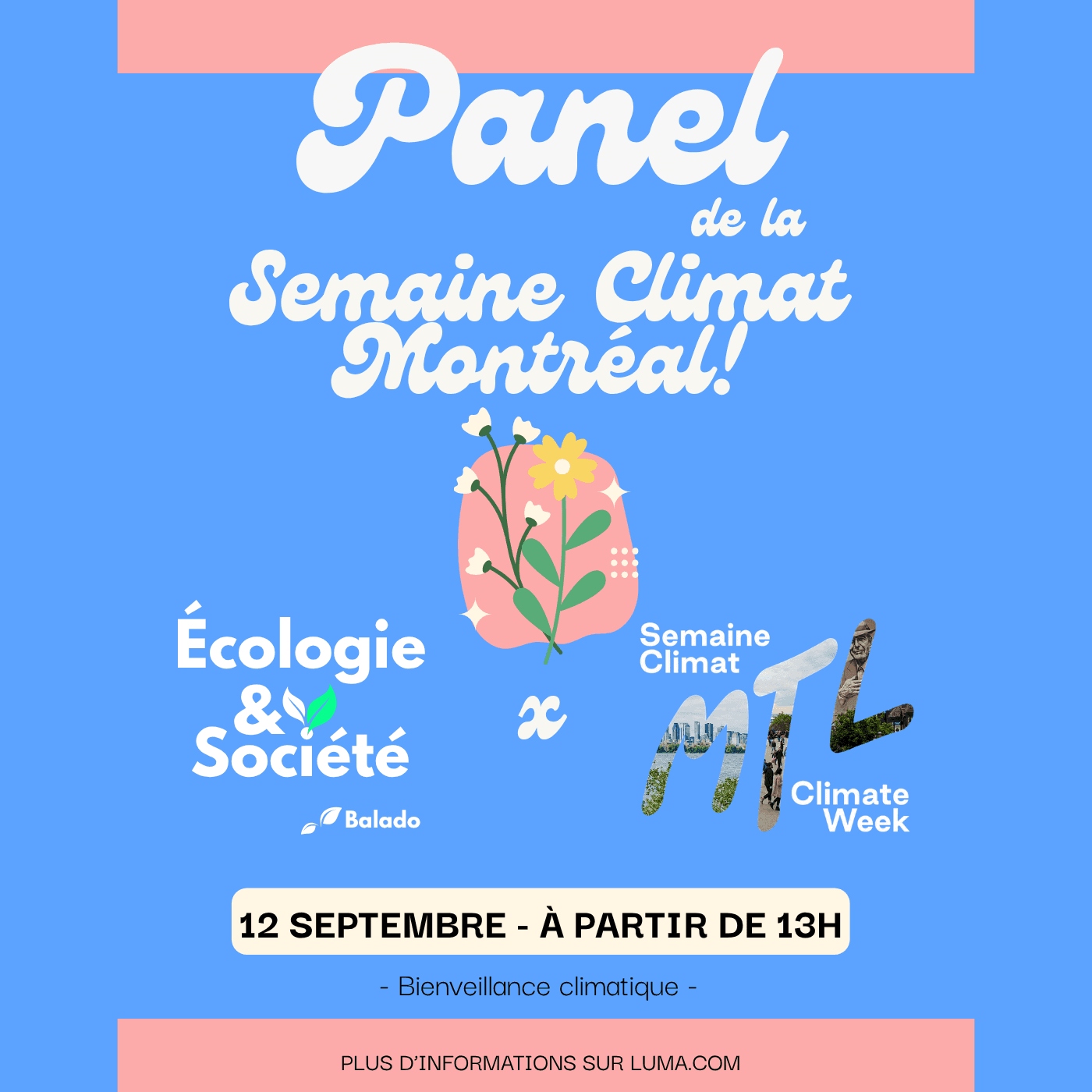 Panel de la semaine du Climat Montréal!