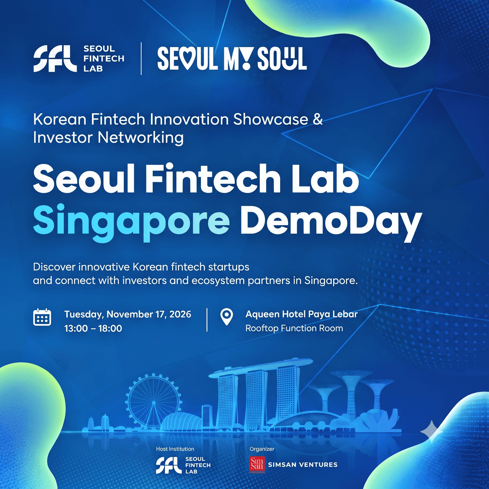 Korean Fintech Innovation Showcase & Investor Networking