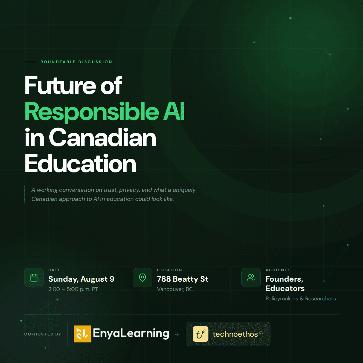 Future of Responsible AI in Canadian Education