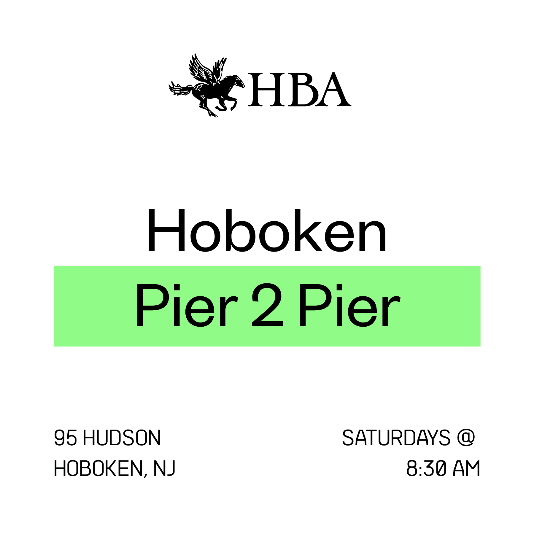 Hoboken Athletic Run Club - Pier 2 Pier