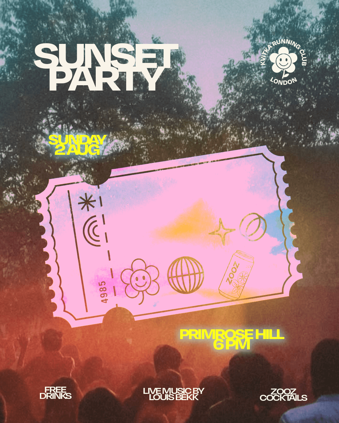 SUNSET PARTY ON THE HILL 🔥