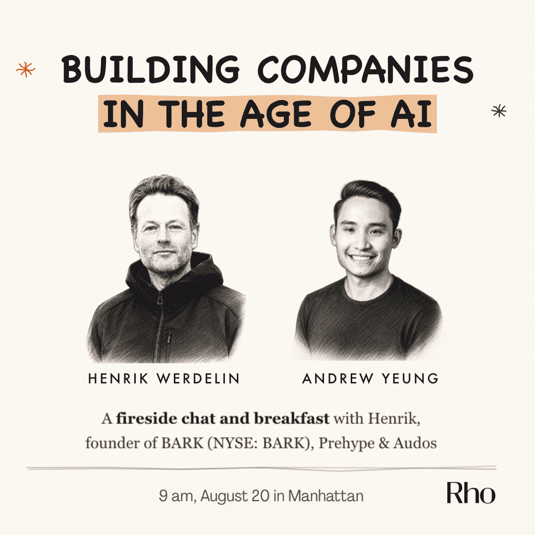 Breakfast + Q&A w/ Henrik Werdelin (Founder, BarkBox) & Andrew Yeung