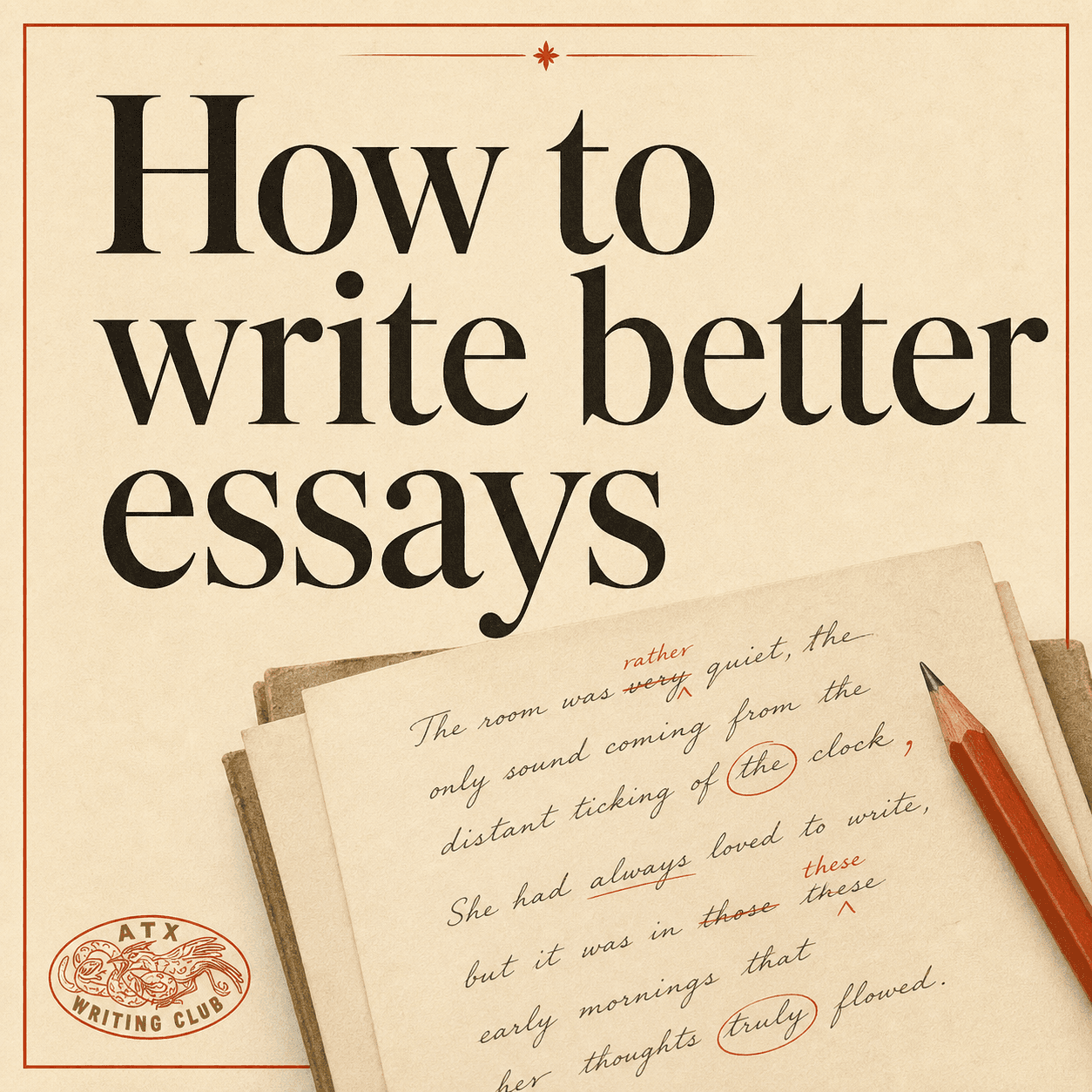 How to write better essays
