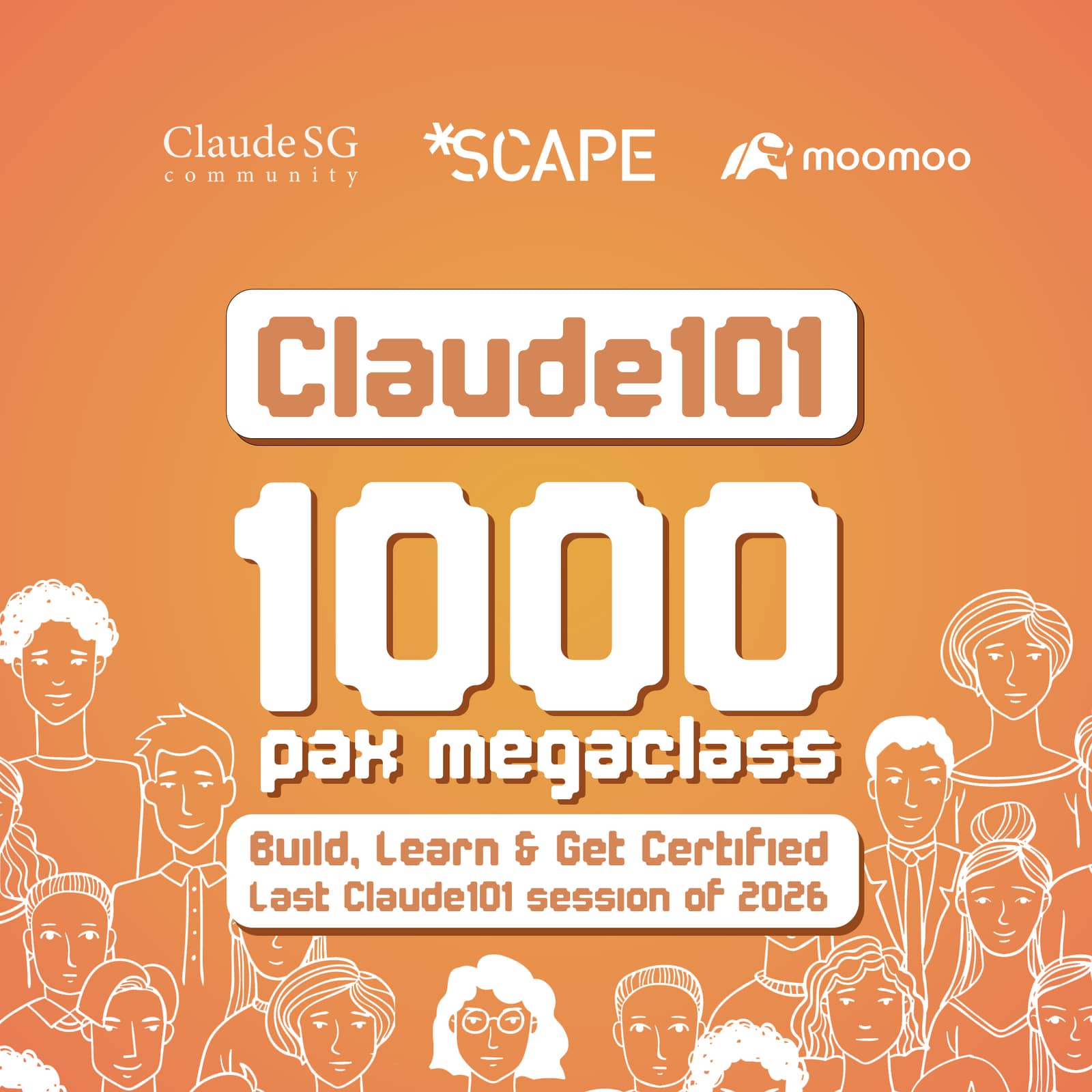 Claude101 LIVE: Singapore's Largest Certification Night