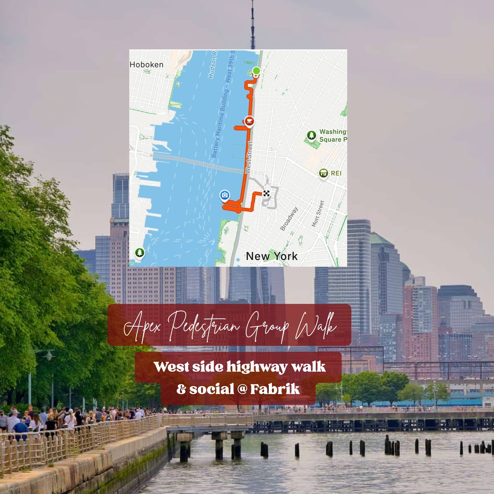 West Side Highway Walk & Social