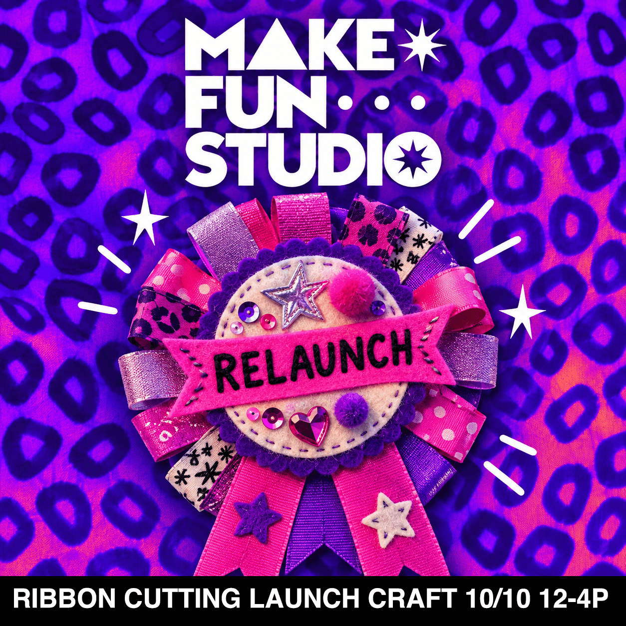 Make Fun reLAUNCH! New Management Ribbon Cutting Celebration