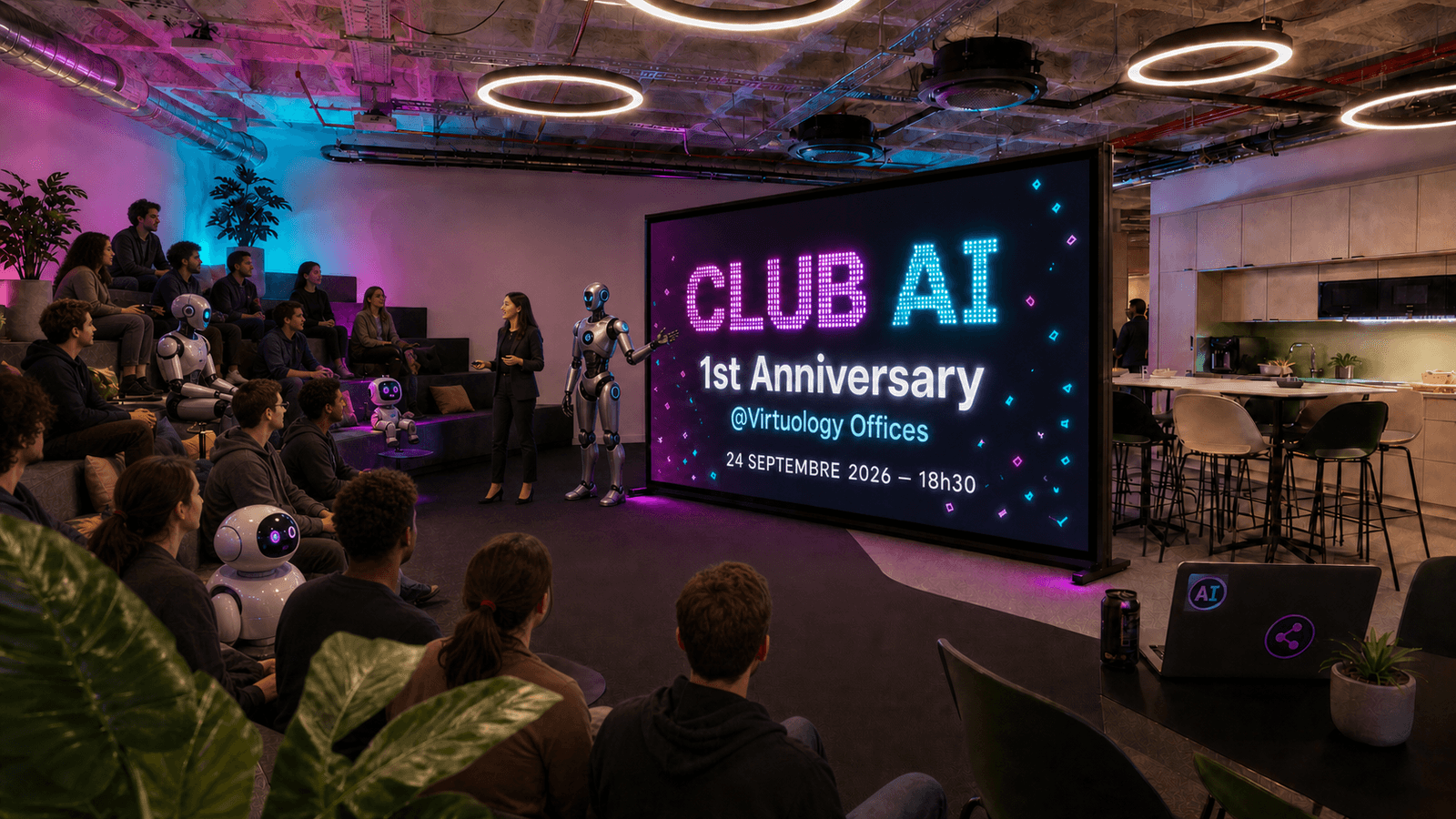Club AI : 1 year birthday edition