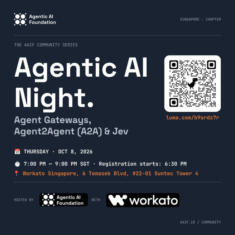 Agentic AI Night: Agent Gateways, A2A, & Jev