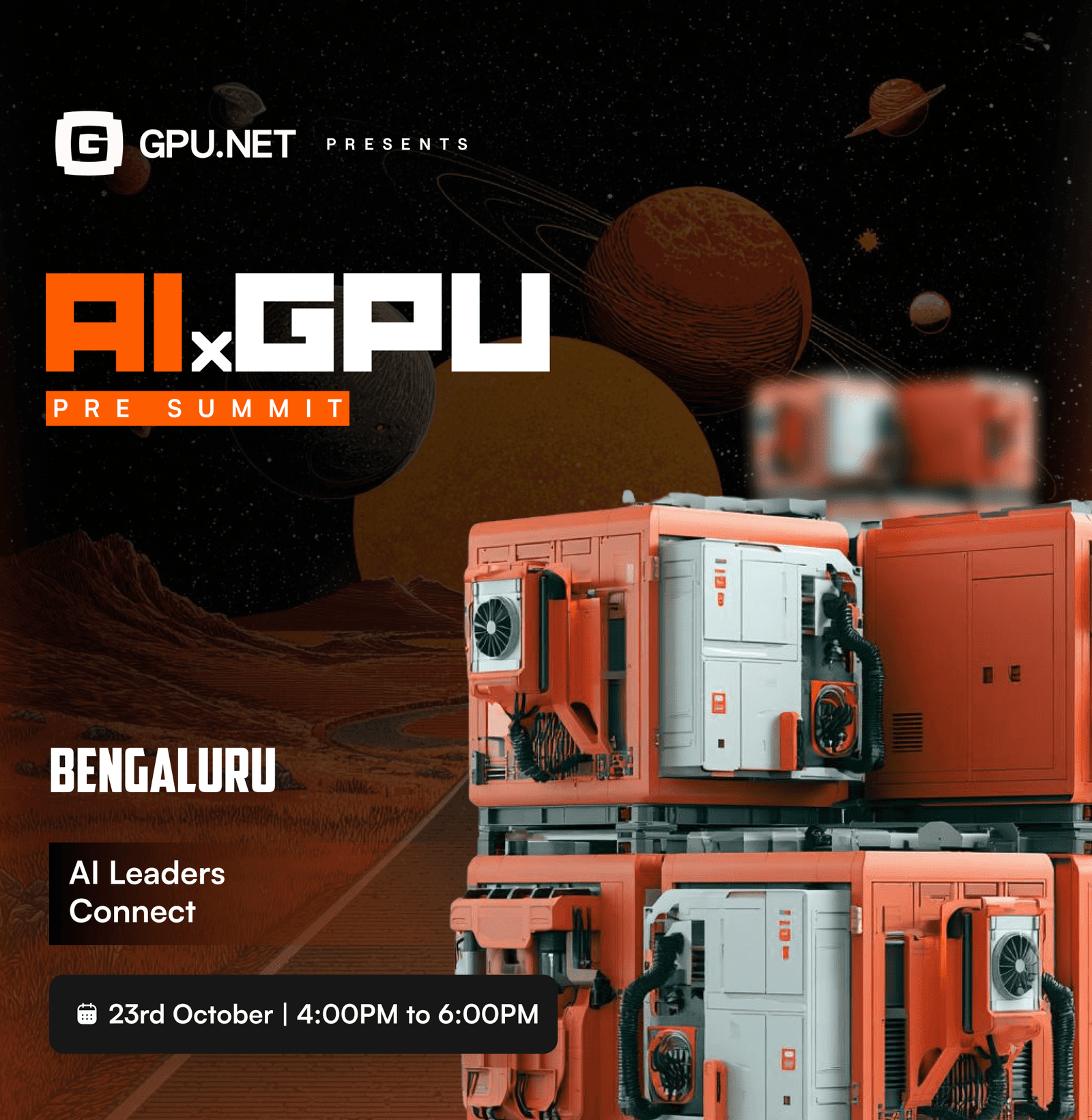 AI X GPU Pre Summit : AI leaders Connect : Compute on Demand