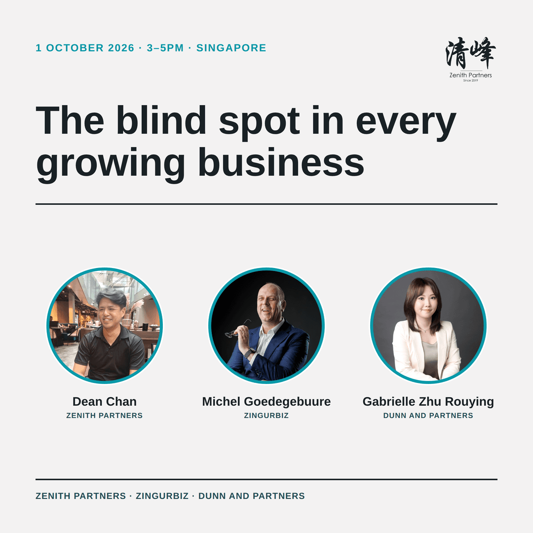 Zenith Partners Presents: The Blind Spot In Every Growing Business