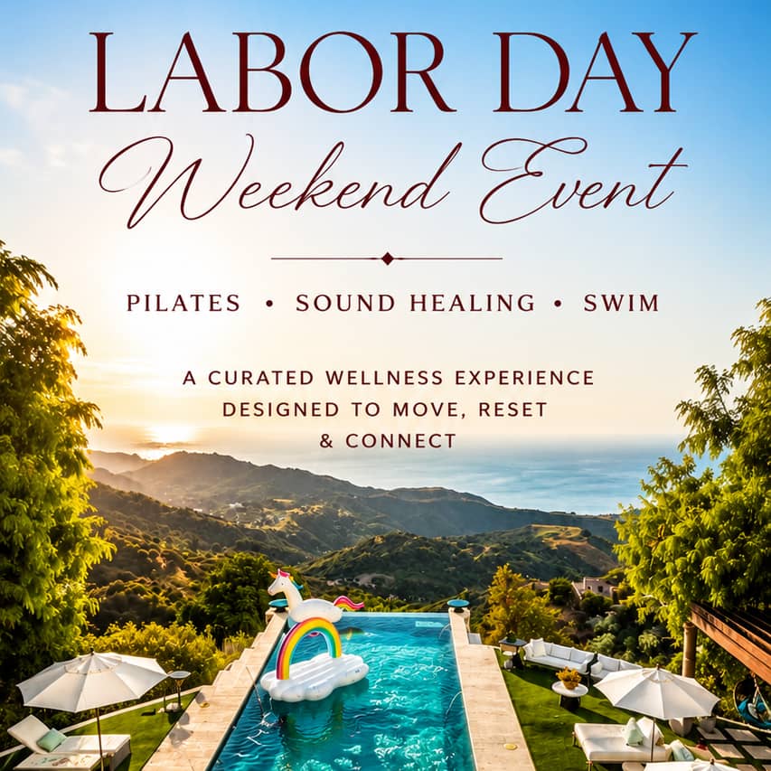 Labor Day Weekend Pilates Dream