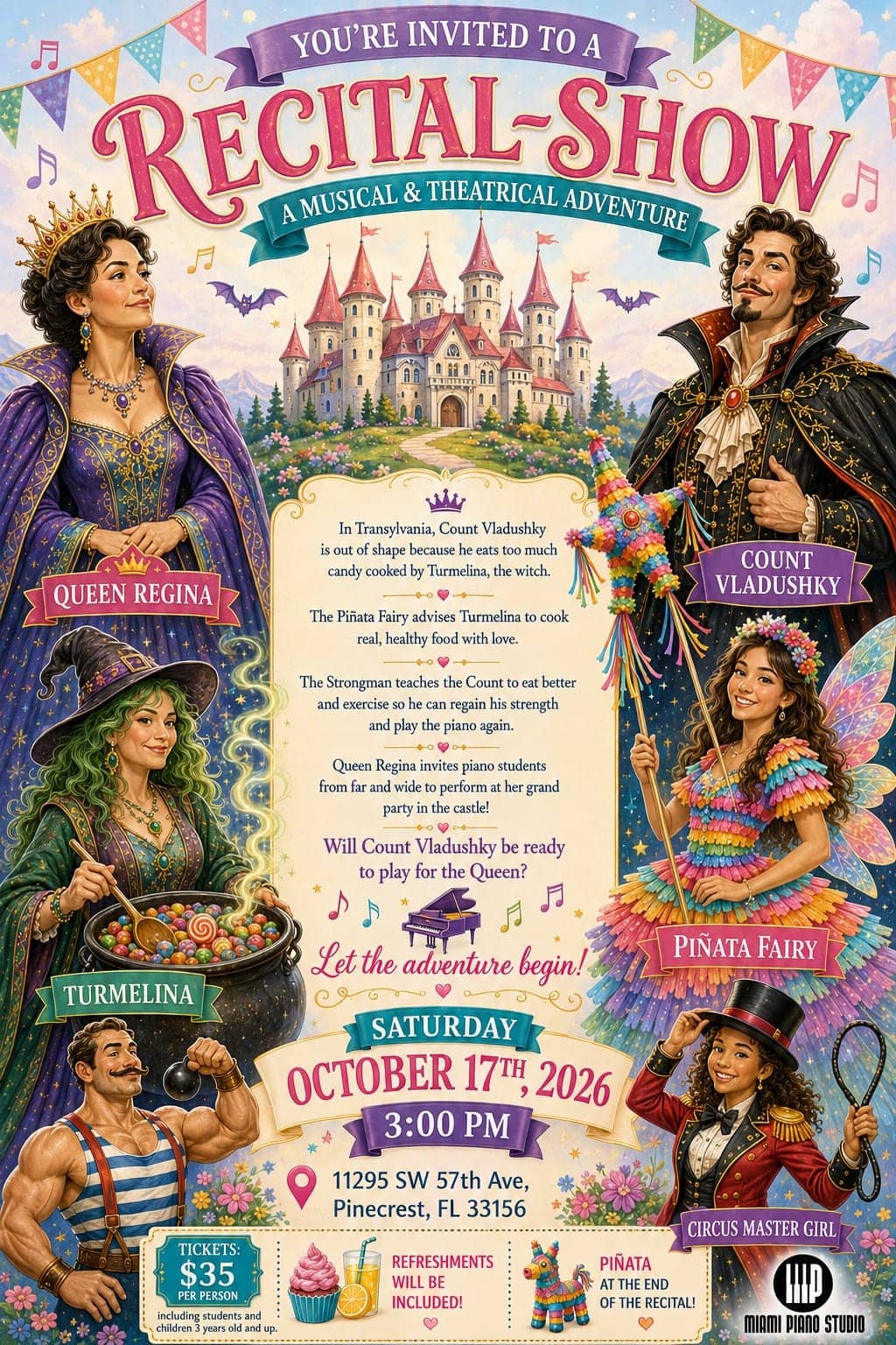 Fall Recital-Show / Costume -Party