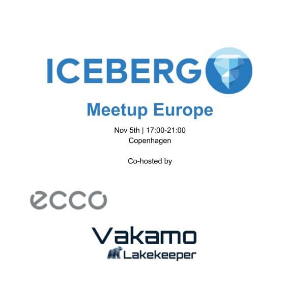 Apache Iceberg™ Europe Community Meetup - Copenhagen, Denmark