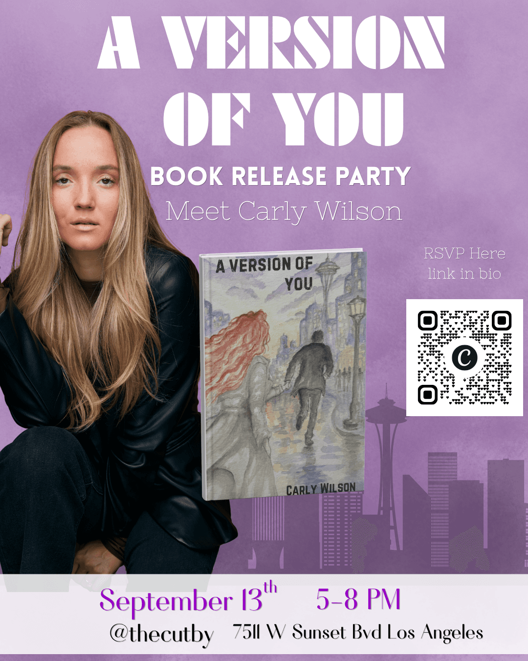 Carly Wilson - A Version Of You Release Party 📚 🎉