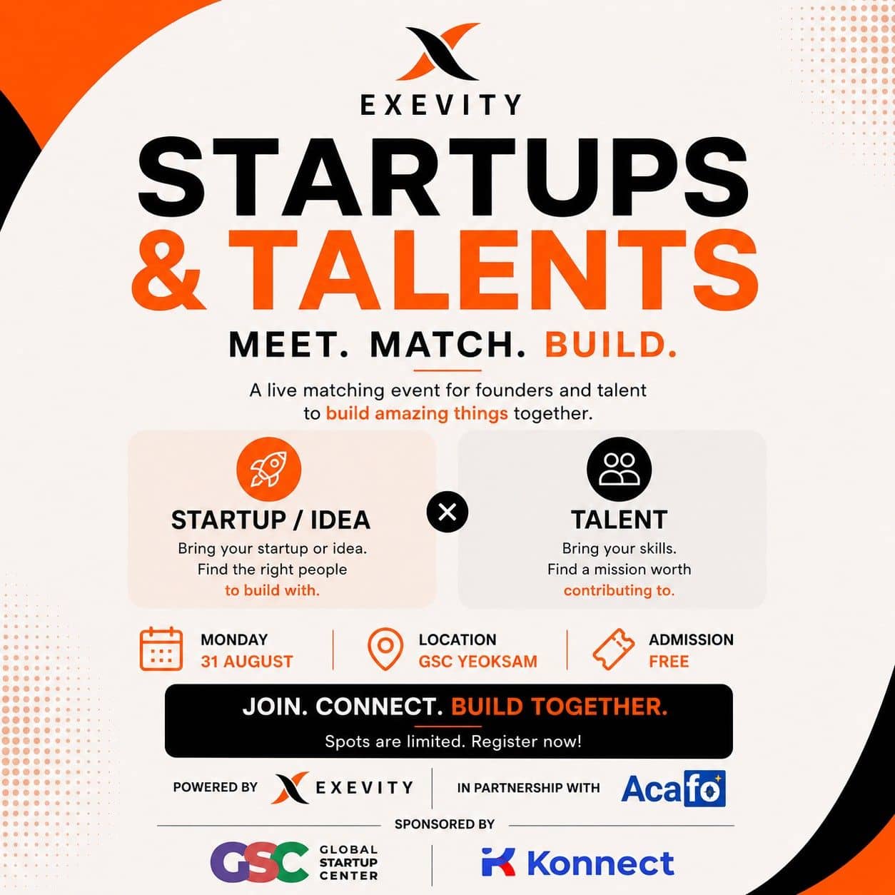 Startup X Talents Matching Day